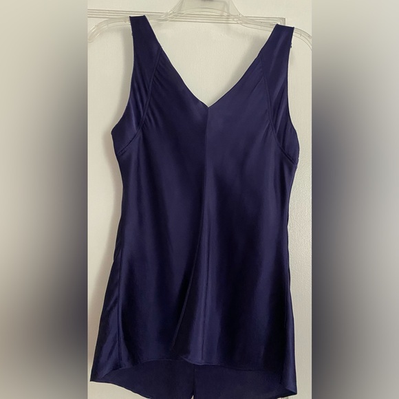 Ann Taylor Deep Blue Camisole - Picture 2 of 4